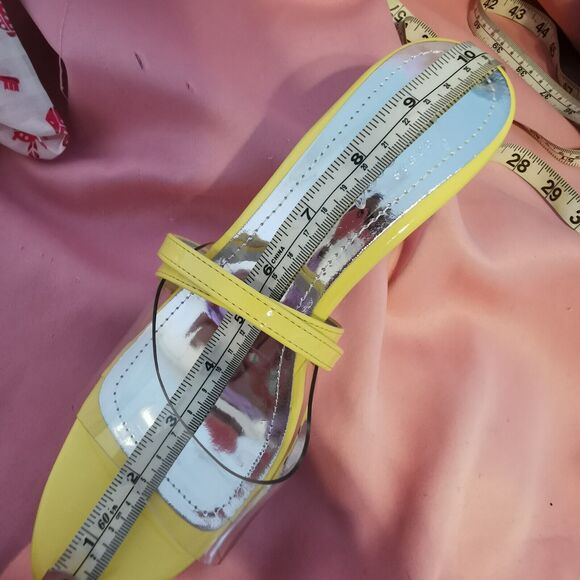 Women's Size 9 Yellow Rose Filled Heels Pleaser Style Halloween Cosplay Costume - Picture 12 of 13